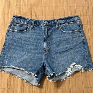 Abercrombie & Fitch high rise mom shorts-NWOT